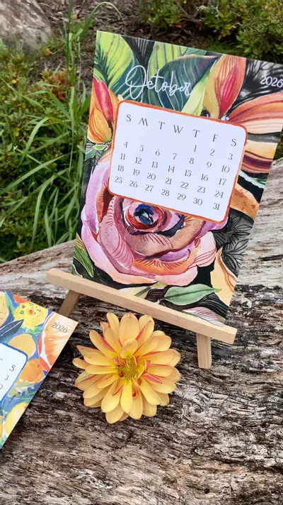 plant/2026 Floral Calendar (w/o Joy Chasing Goals) - BOGO!-0-thumbnail