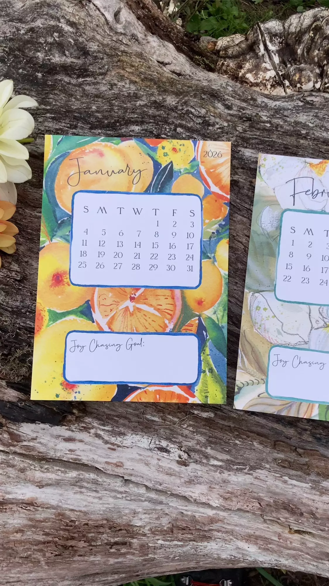 plant/2026 Floral Calendar - BOGO! (w/Joy Chasing Goals)-0