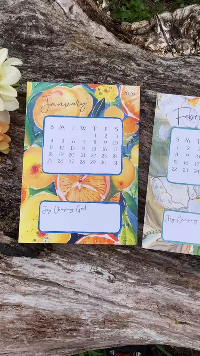 plant/2026 Floral Calendar - BOGO! (w/Joy Chasing Goals)-0-thumbnail