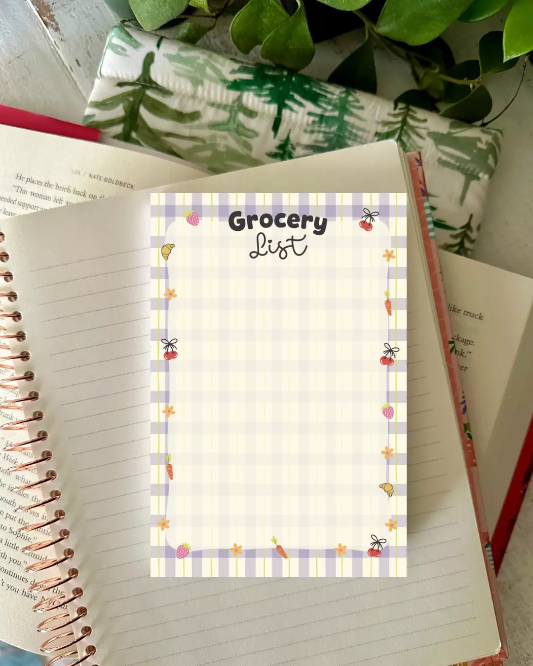 plant/grocery list notepad-0