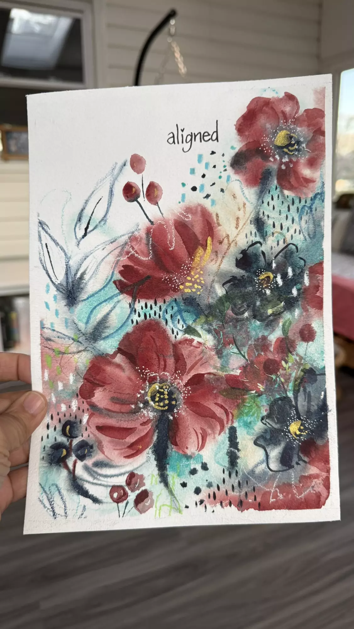 plant/Abstract Florals 4-0