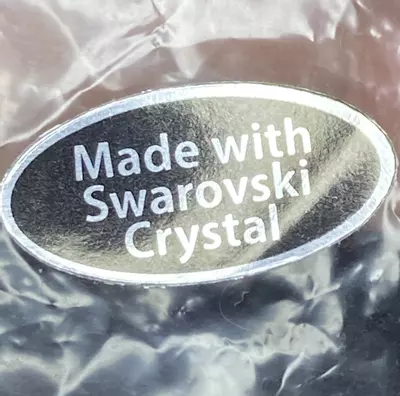 plant/New Silver tone bracelet made with Swarovski-2-thumbnail