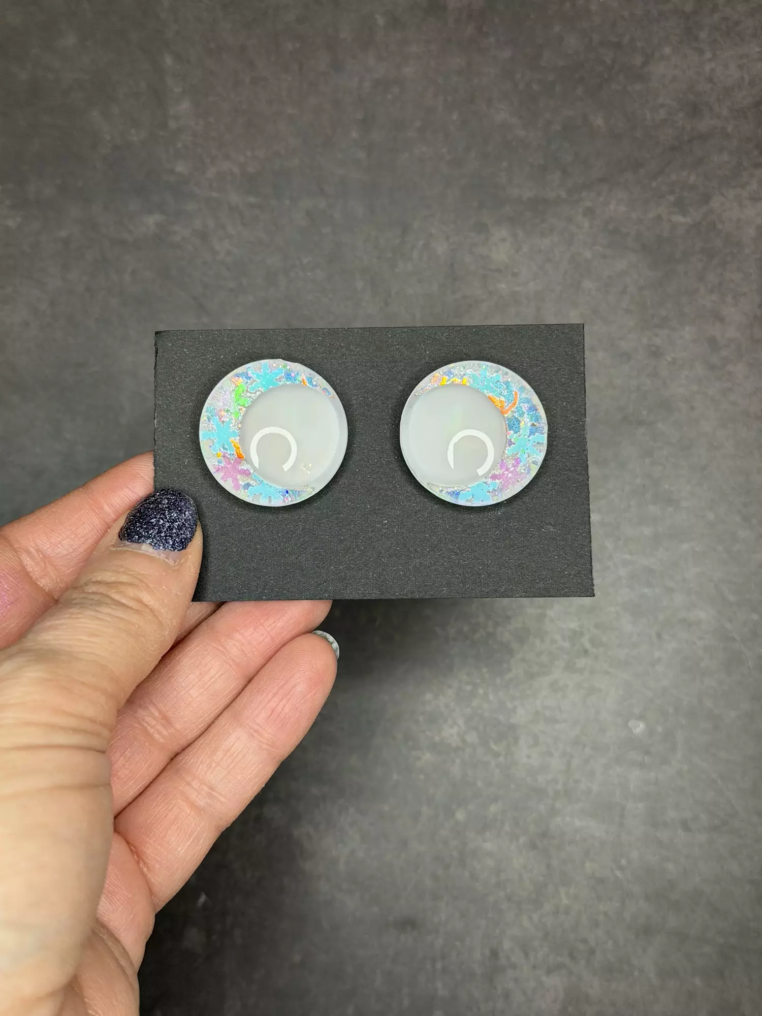 plant/White Out Flakes-white 25mm-0