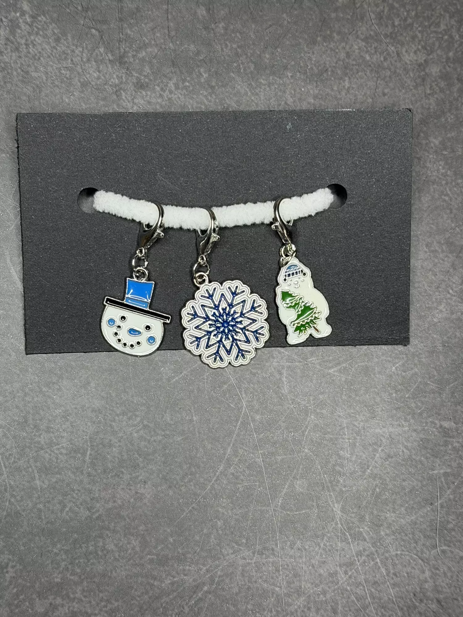 plant/Winter Stitch Markers Set-#7-0