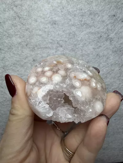 plant/pink amy and flower agate chonk - half off-0-thumbnail