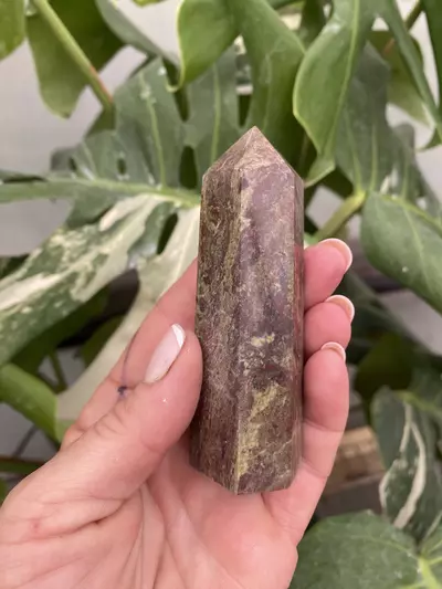 plant/PSS-0272 Moss Agate & Red Jasper Tower-0-thumbnail