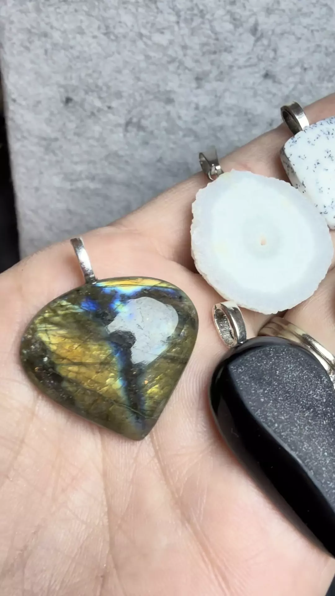 plant/bundled pendants $61 value-1