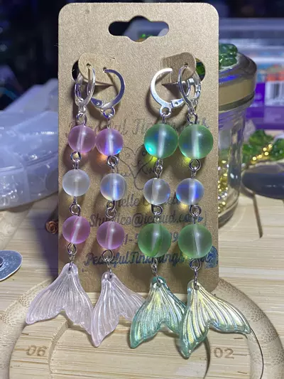 plant/Mermaid Earrings-0-thumbnail