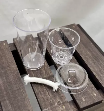 plant/Corm/pup cups (x5) with humidity dome-1-thumbnail