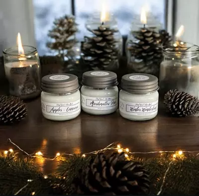 plant/Sweater Weather 8oz Jar Candle-0-thumbnail