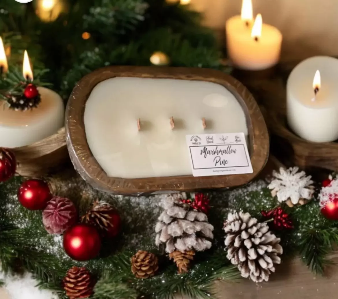 plant/Sandalwood Vanilla Dough Bowl -0