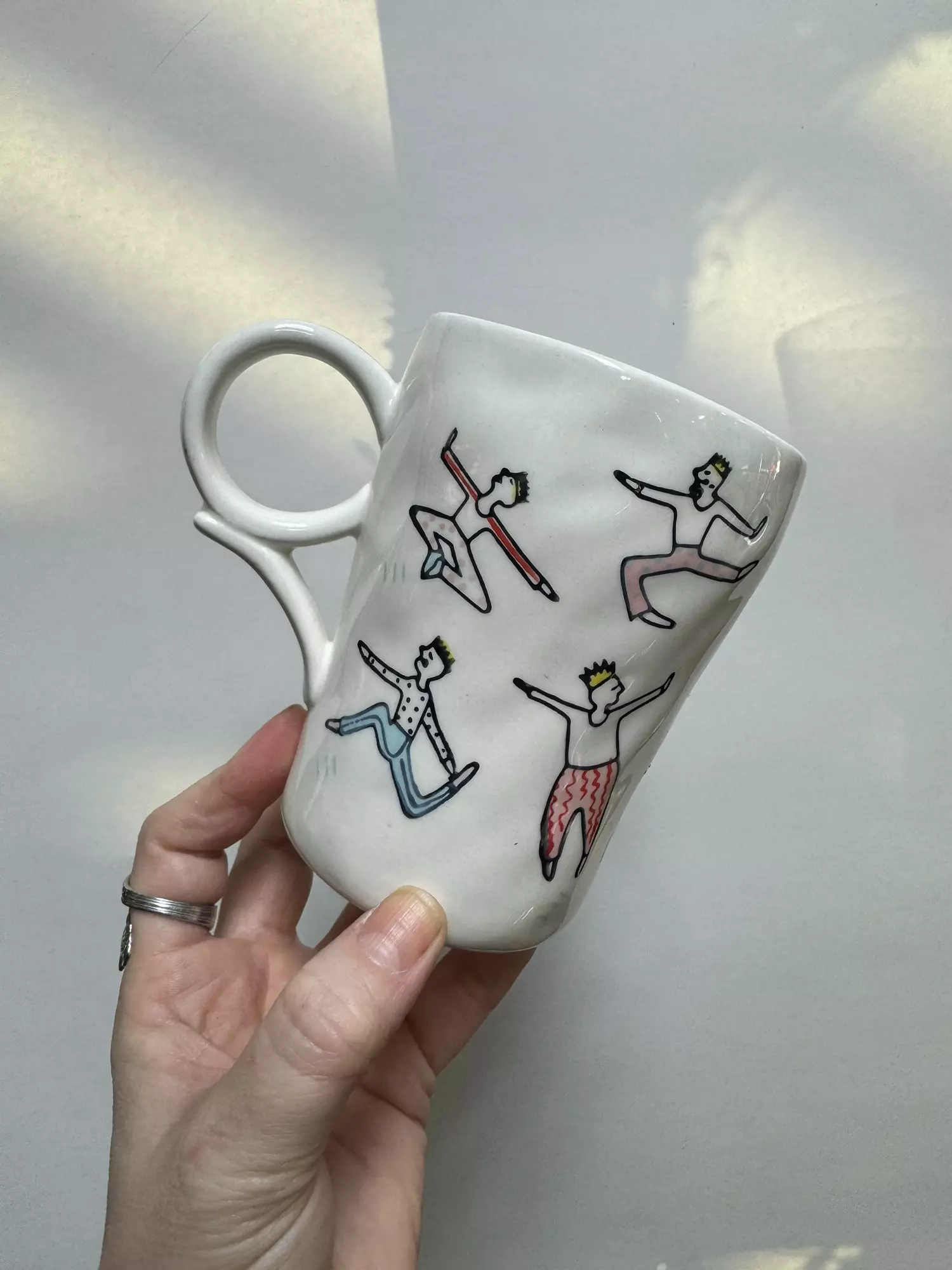 plant/‘Ten Lords a Leaping’ Coffee Mug-3