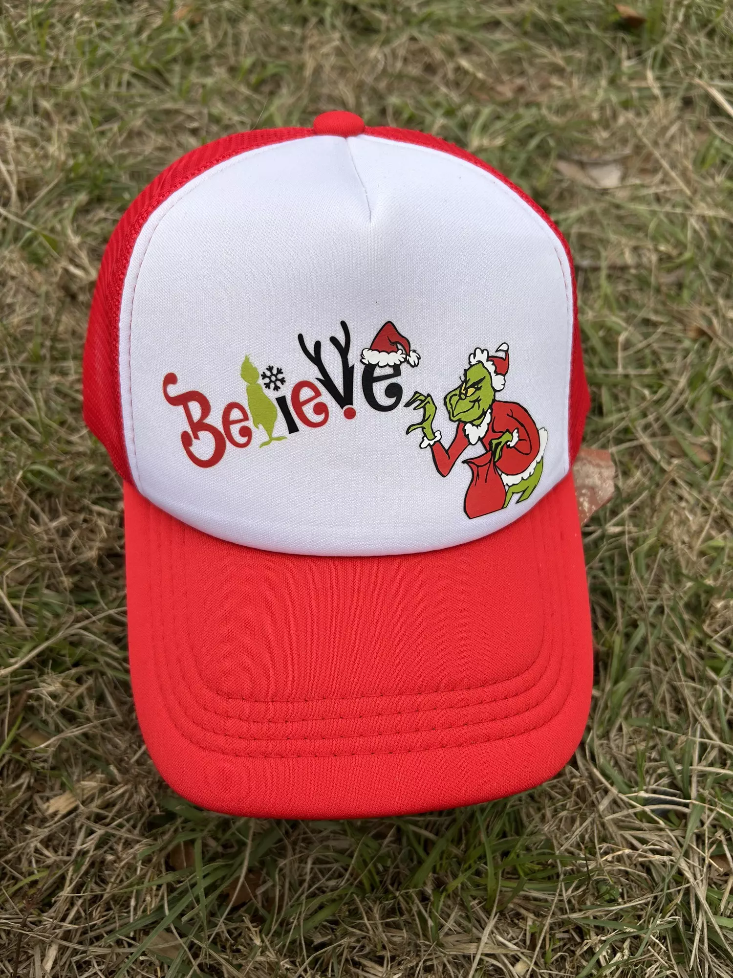 plant/Believe trucker hat -0