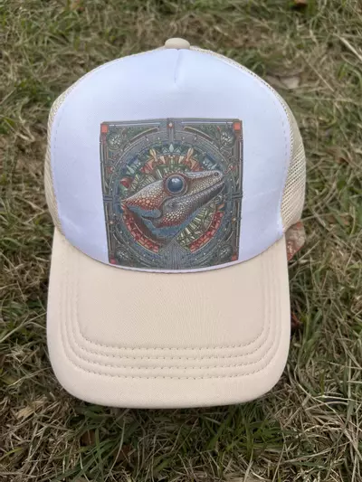 plant/Stained glass trucker hat-0-thumbnail