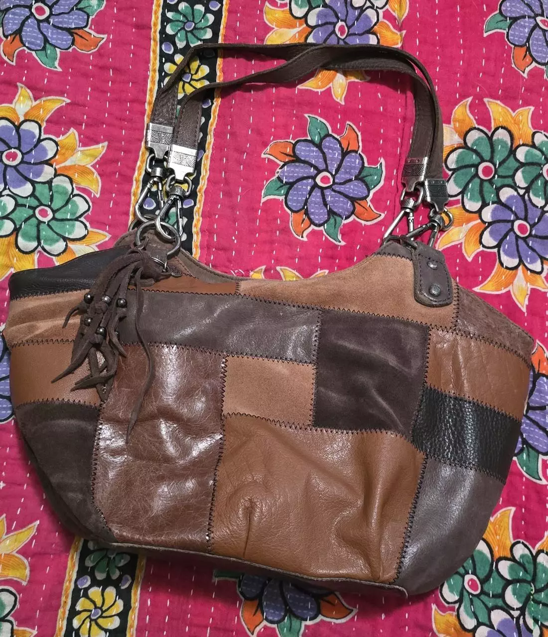 plant/The Sak Brown Multi Patchwork-0