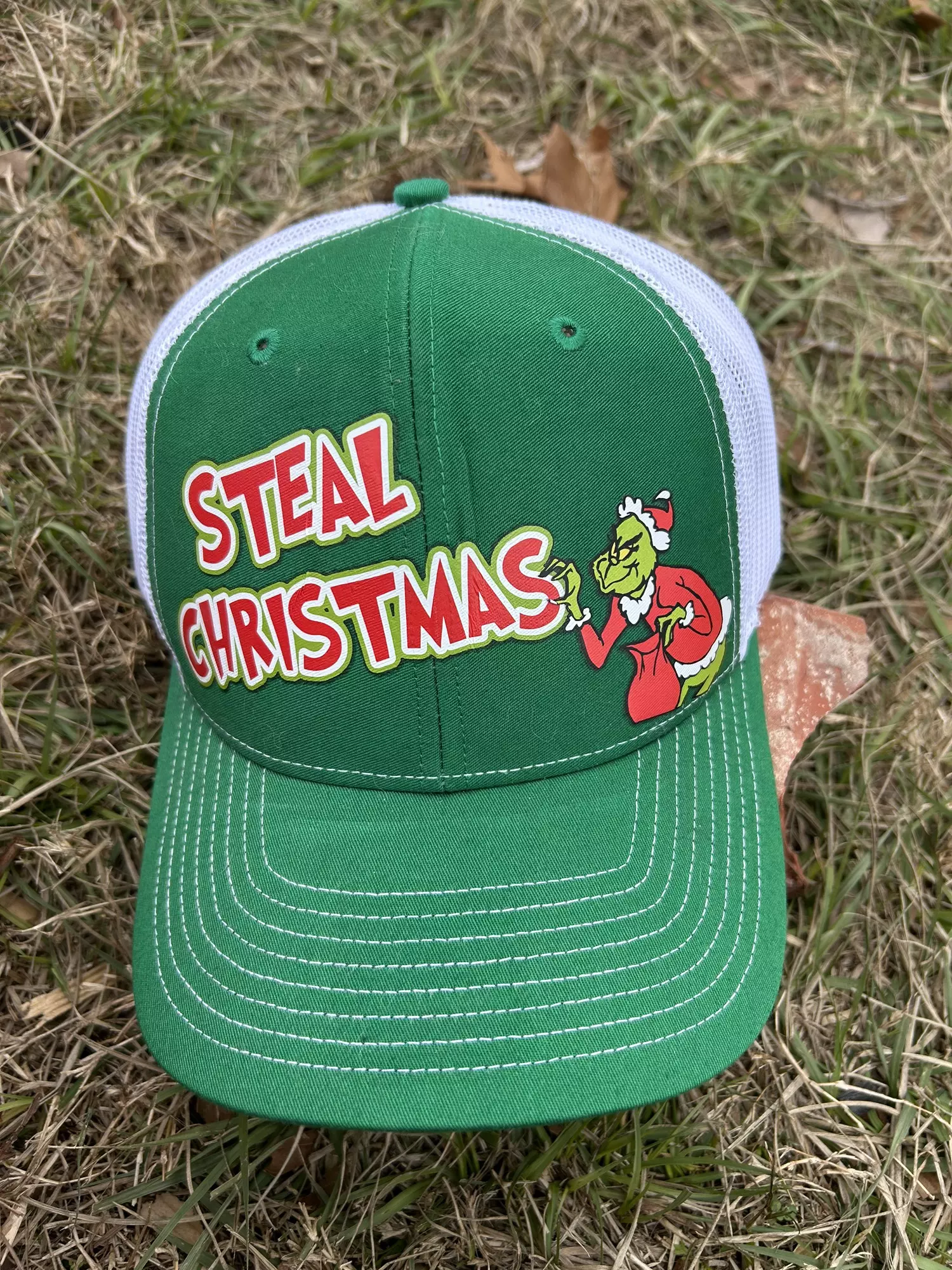plant/Steal Xmas baseball cap -0