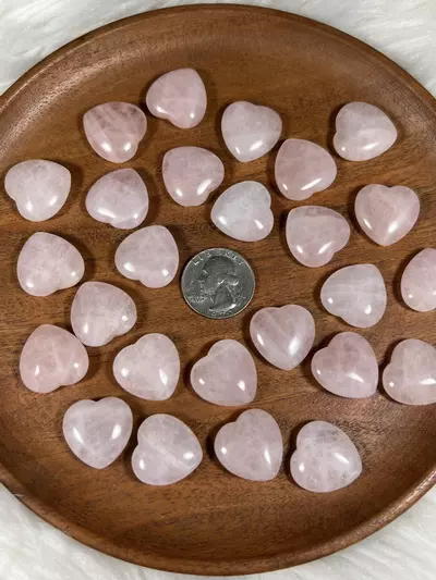 plant/1 Rose Quartz Mini Heart-0-thumbnail