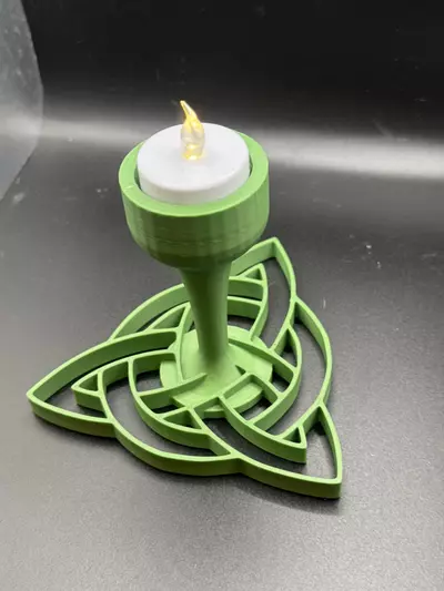 plant/Celtic knot candle holder-0-thumbnail