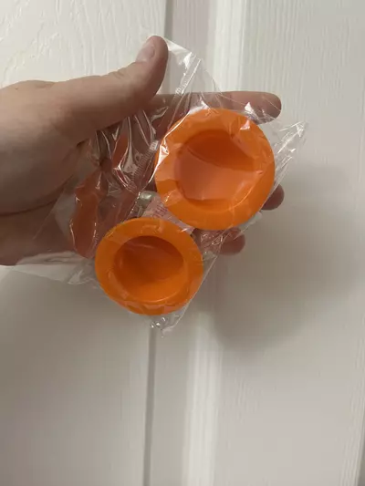 plant/.5 oz. Orange Silicone Bowls (2 bowls)-0-thumbnail