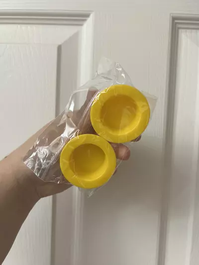 plant/.5 oz. Yellow Silicone Bowls (2 bowls)-0-thumbnail