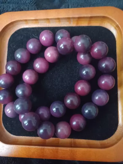 plant/Purple Gradient Bodhi Root Bracelet-1-thumbnail