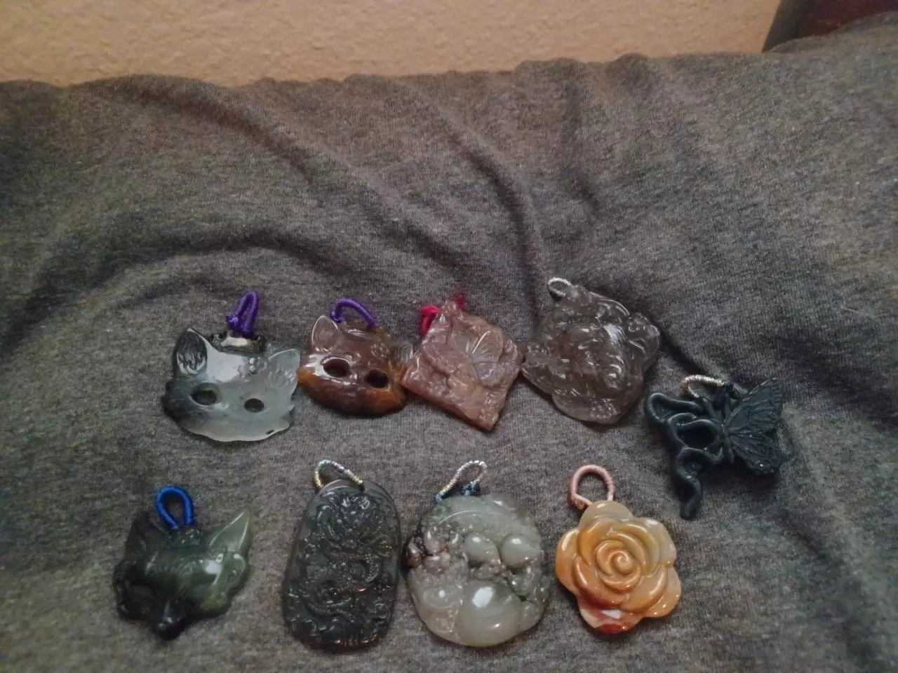 plant/Various Crystal Pendents-0