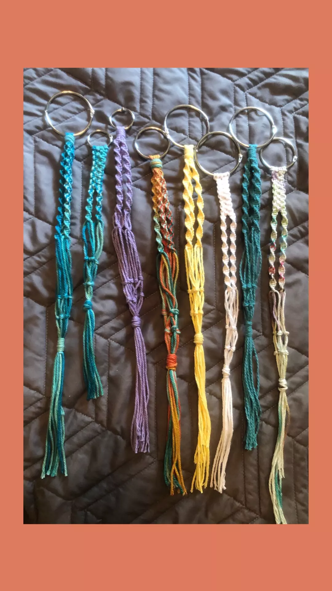 plant/Macramé Plant Hanger with Faux Plant-2