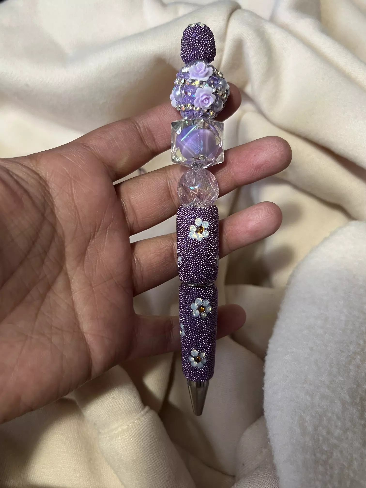 plant/Purple Flower Dazzle Pen-0