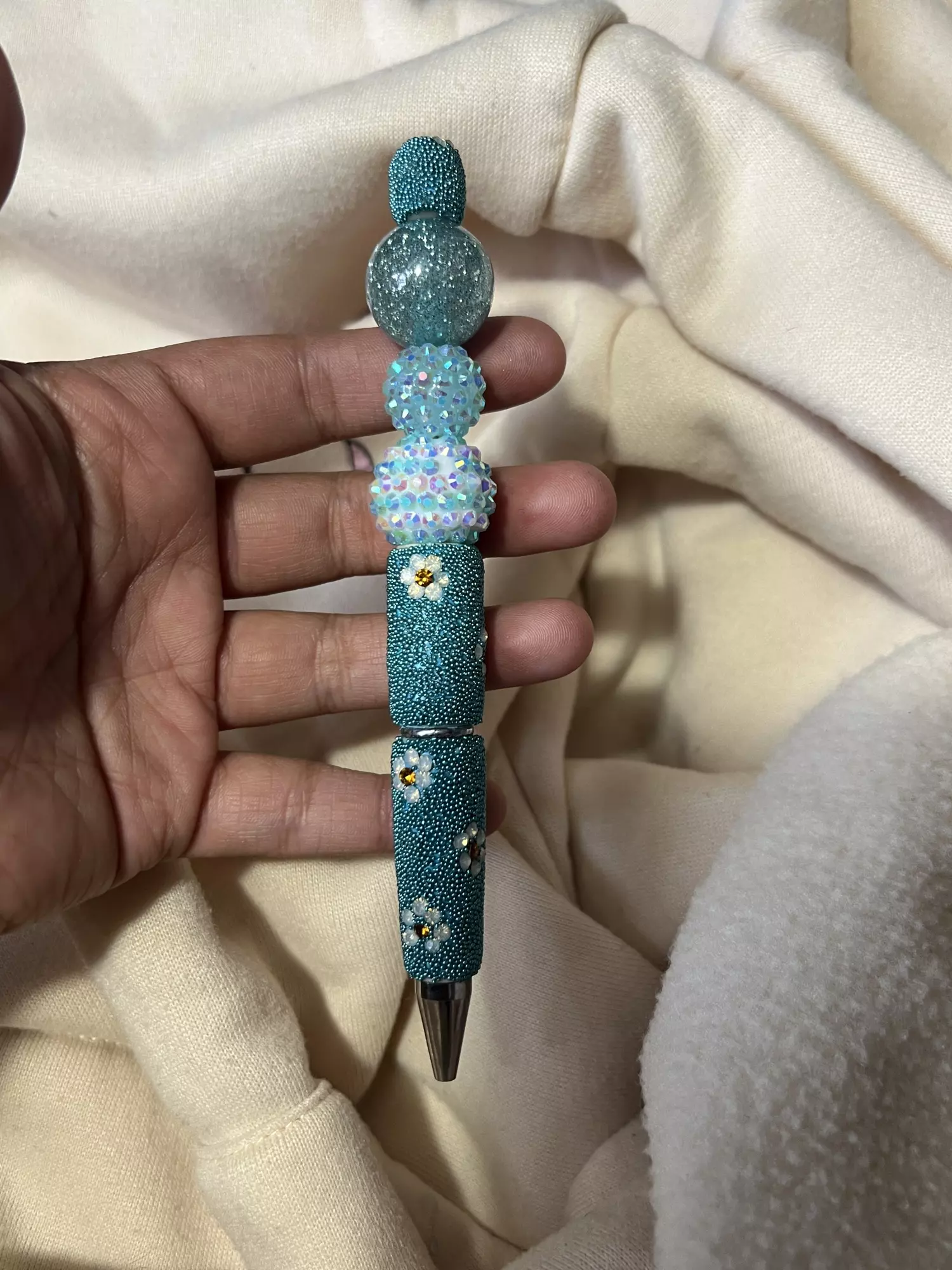 plant/Blue Flower Dazzle Pen-0