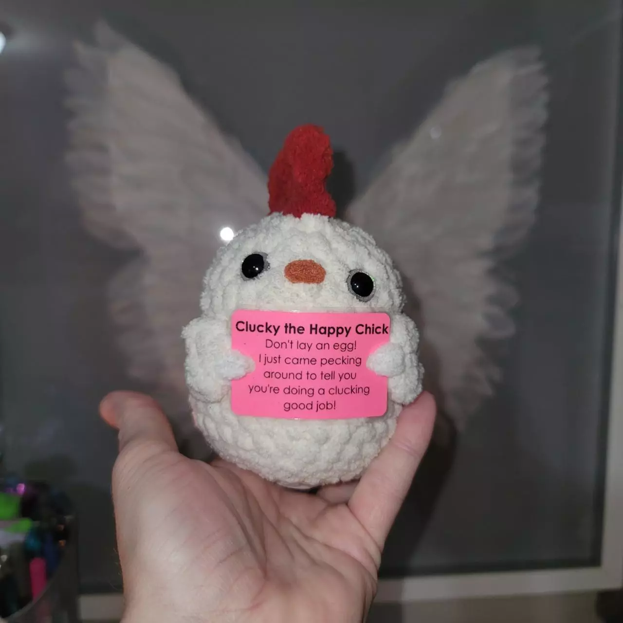 plant/Crocheted Clucky Pet-0