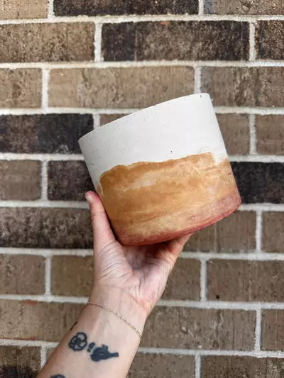 plant/Dessert planter with drainage hole!-0-thumbnail