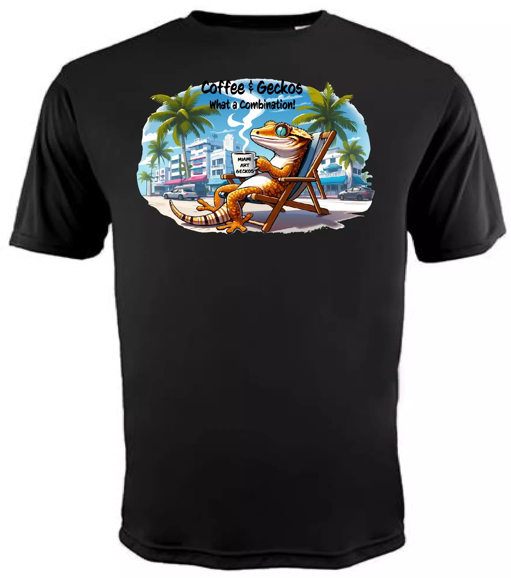 plant/Coffee & Geckos (S-M-L-XL) $10 Extra for bigger sizes-0