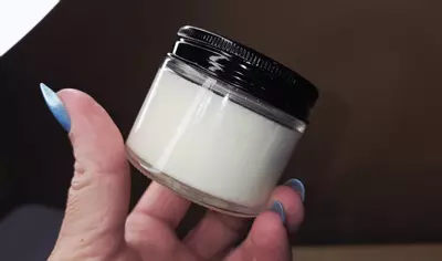 plant/4oz Massage Oil candle-1-thumbnail