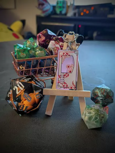 plant/ButcherKnife Mirror Acrylic Keychain-0-thumbnail