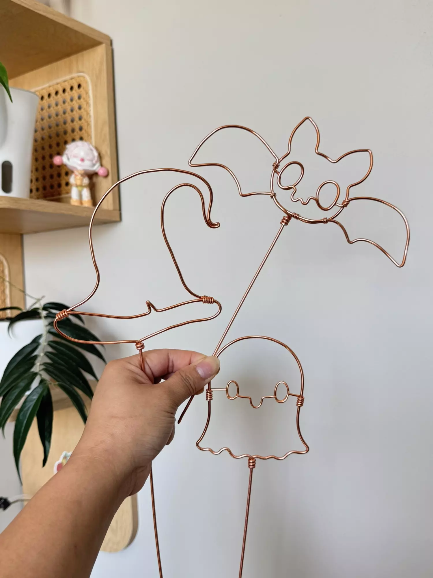 plant/✨🦇 spOoky themed stakes 3ct bundle 👻✨-0