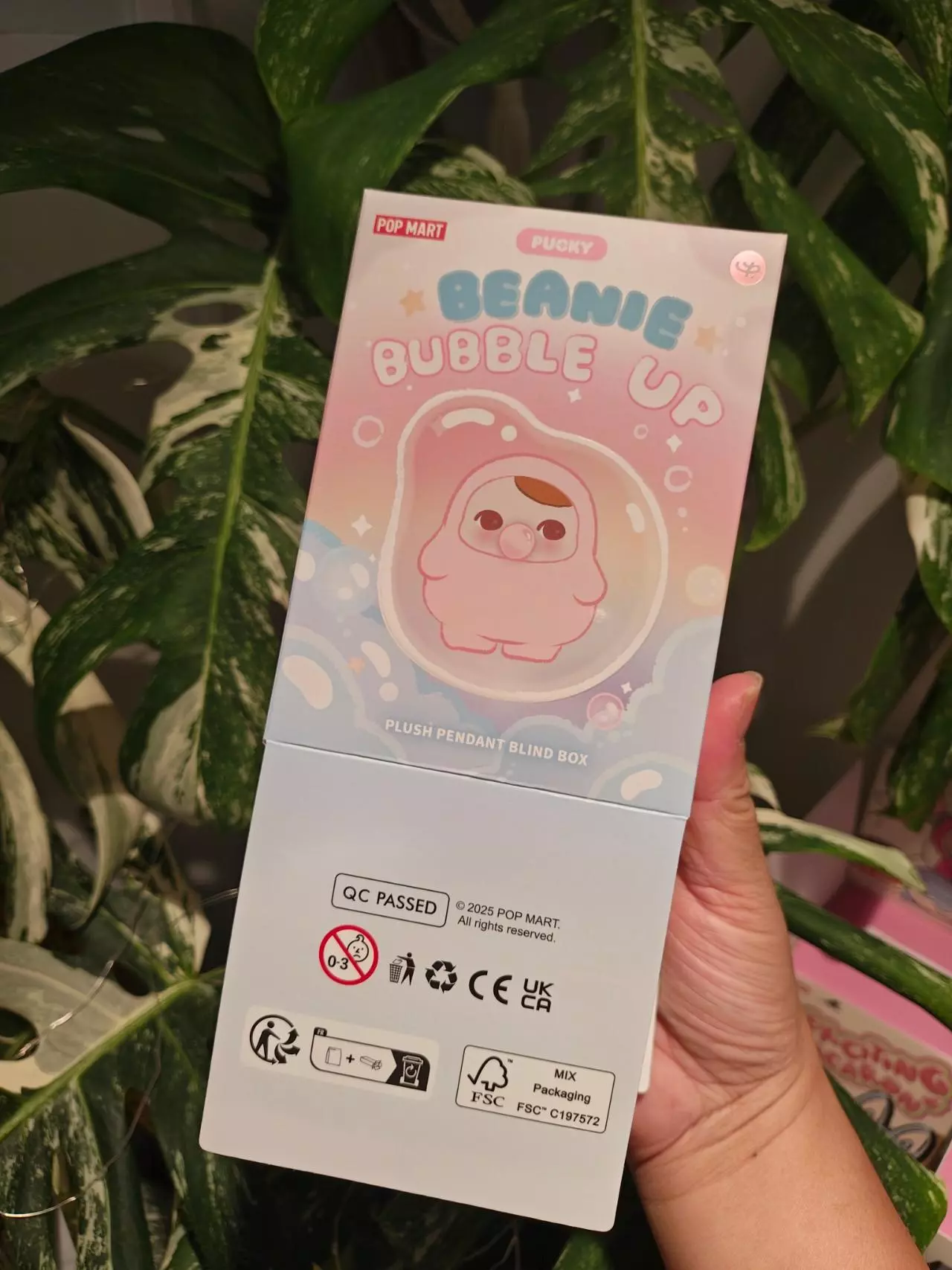 plant/Pucky Beanie bubble open from bottom sealed bag Crying Bubble-0