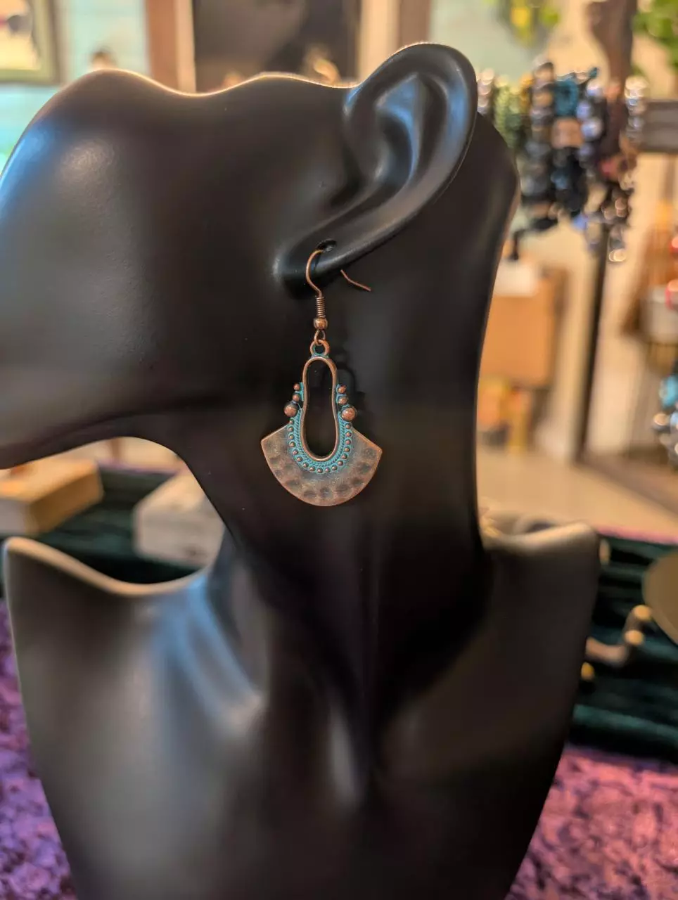 plant/Petina earrings #68-0