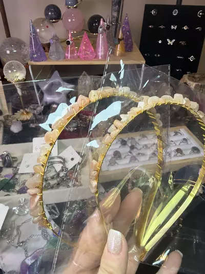 plant/golden sunstone headband-0-thumbnail