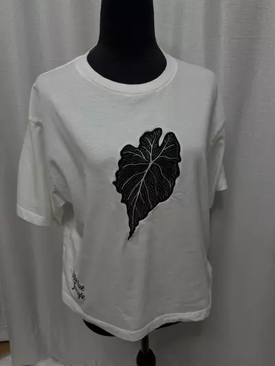 plant/Alocasia’Venom’ - Medium - white - boxy Shirt-0-thumbnail
