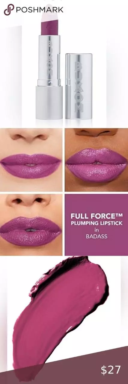 plant/Buxom full force plumbing lipstick badass-0