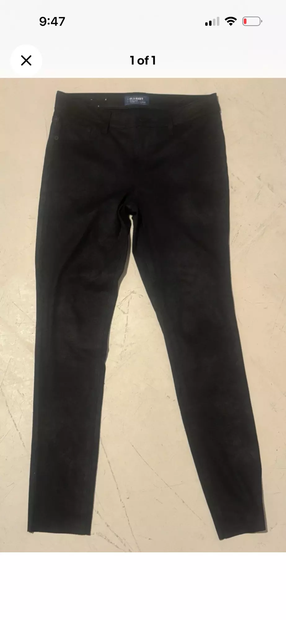 plant/Old Navy Size 6 Jeggings pre-owned-0