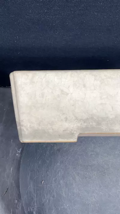 plant/Glazed and Chopped Reiho Japanese Pot with Patina-2-thumbnail