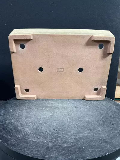 plant/Glazed and Chopped Reiho Japanese Pot with Patina-3-thumbnail