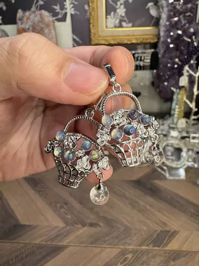 plant/$12| Lab Pendant w. Free Chain Style #2-0-thumbnail