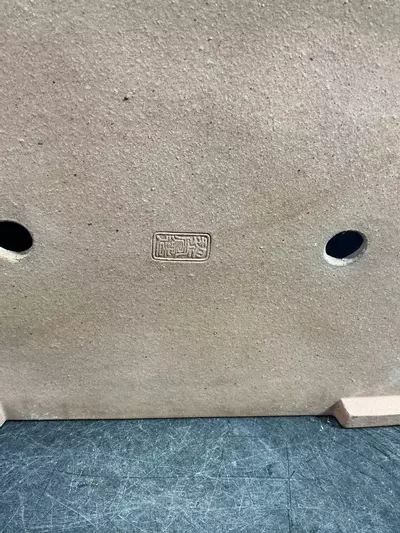 plant/Glazed and Chopped Reiho Japanese Pot with Patina-4-thumbnail