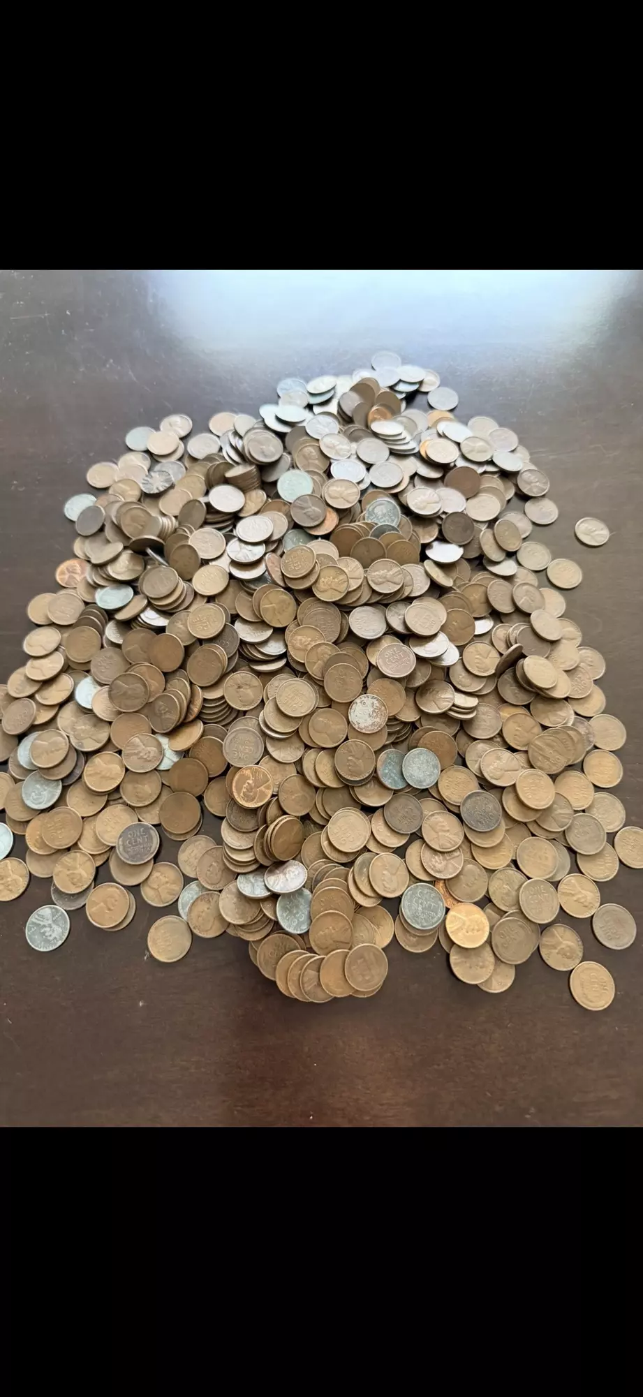 plant/50 mixed date wheat cents with tube-0