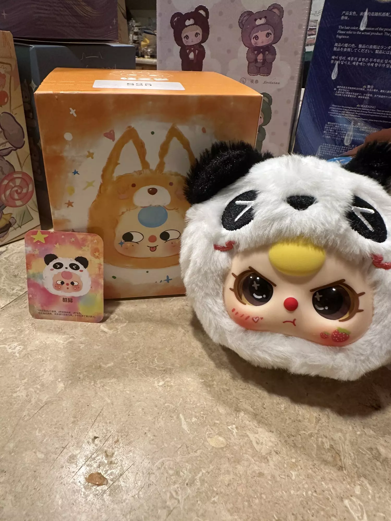 plant/BB3 OG plush Panda special eyes-0