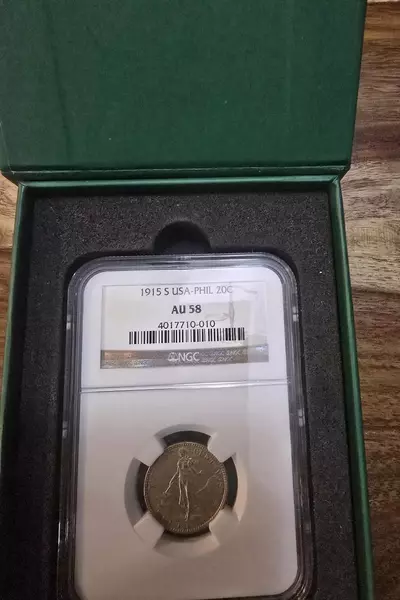 plant/1915-S US Phillipines Twenty Centavos BUCK N RIPS-0-thumbnail