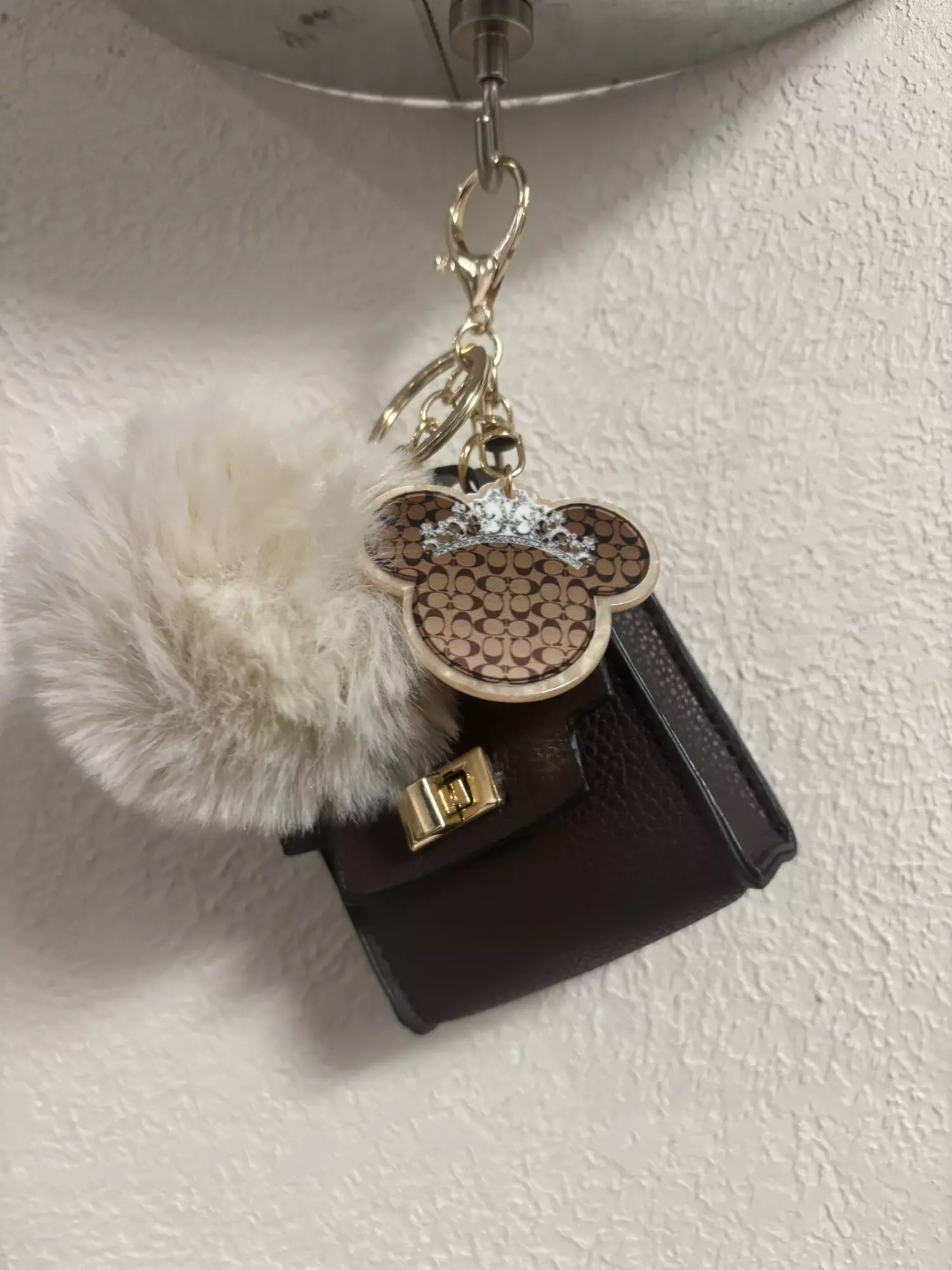 plant/Brown c bag charm-0