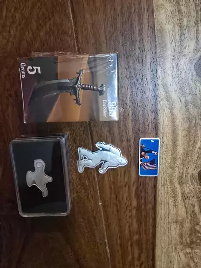 plant/20 gram lot of silver. Misc designs-0-thumbnail